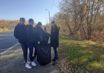 Ж.Досмұхамедов атындағы жоғары педагогикалық колледжінің студенттері жалпы қалалық сенбілікке қатысты